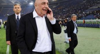Galliani: “Mi auguro che Napoli o Fiorentina vincano l’Europa League”