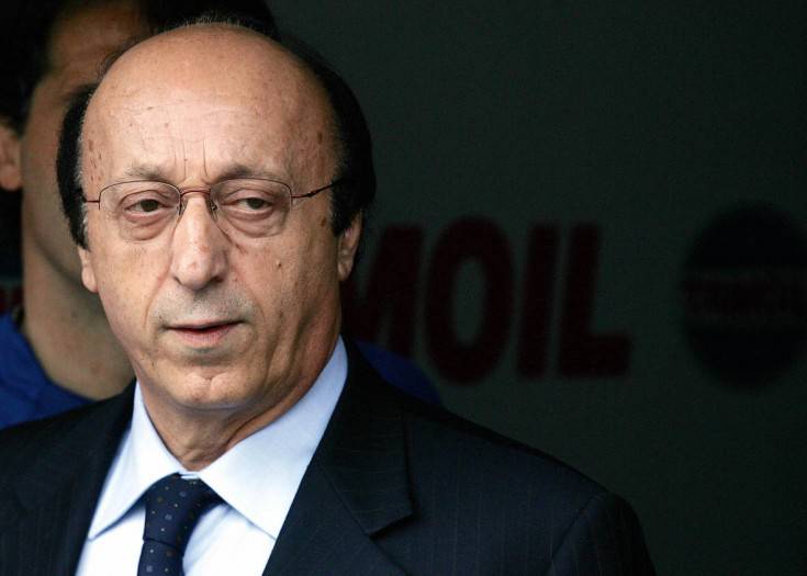 Luciano Moggi dirigente Juventus