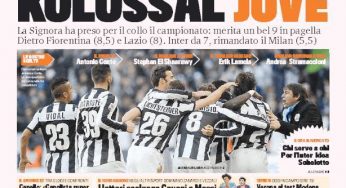 RASSEGNA STAMPA – Le prime pagine dei quotidiani sportivi