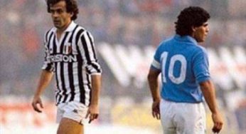 VIDEO – Napoli-Juventus: Quando una punizione di Maradona spazzò via Platini e le leggi della fisica
