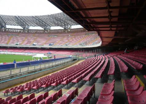 Spalti Stadio SanPaolo di Napoli