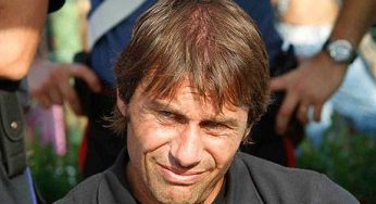 Torino-Napoli, Antonio Conte in tribuna