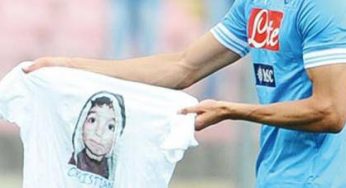 FOTO – Il cuore del Matador: ecco per chi era la maglia con dedica dopo il gol
