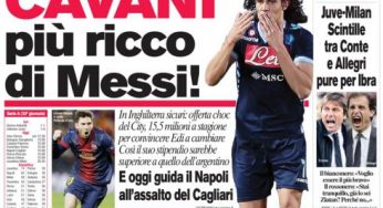 RASSEGNA STAMPA – Le prime pagine dei giornali