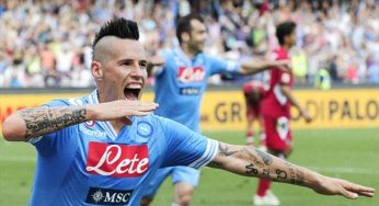 FOTO – Hamsik in vacanza con il figlio di Gargano: ecco la maglia ‘nemica’ indossata dal piccolo