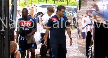 VIDEO ESCLUSIVO – Le immagini di Gonzalo Higuaín al campo di Dimaro: eccolo mentre sale sul bus del Napoli