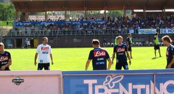 FOTOGALLERY @DIMARO – Donadel e quella scommessa persa in allenamento: ecco come paga pegno il centrocampista azzurro