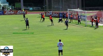 FOTO @DIMARO – Allenamento mattutino per gli azzurri: attaccanti contro difensori, ecco i movimenti di Benitez