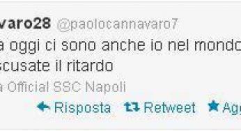 FOTO – Cannavaro entra a far parte del mondo Twitter: “Scusate il ritardo”