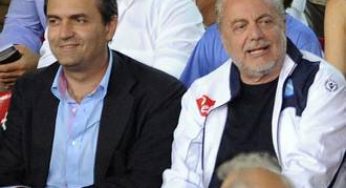 Sindaco De Magistris: “A breve incontro fissato con De Laurentiis per la questione stadio”