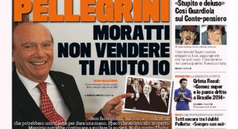 RASSEGNA STAMPA – Le prime pagine dei quotidiani sportivi