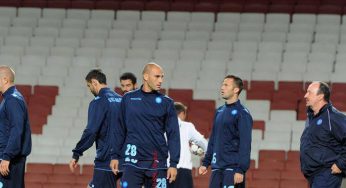 Napoli, allenamento a Londra in serata: terapie per Higuaín e Albiol, partitella 9 contro 9 per gli altri