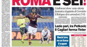 RASSEGNA STAMPA – Le prime pagine dei giornali