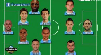 GRAFICO FORMAZIONE – Rivoluzione contro il Sassuolo, Benítez trasforma il Napoli in ogni reparto