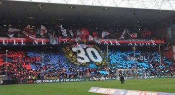 FOTO – Bellissimo striscione dei tifosi del Genoa in ricordo di Ciro Esposito
