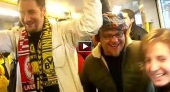 VIDEO – Tifosi del Borussia insultano gli juventini: ecco il famoso coro cantato dai tedeschi!