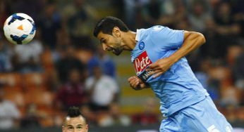 Il Napoli non vende Britos. Andrà a scadenza provando a guadagnarsi spazio