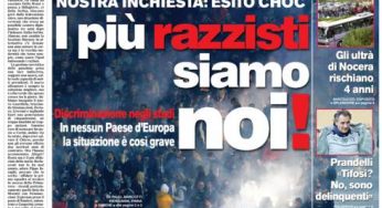 RASSEGNA STAMPA – Le prime pagine dei quotidiani sportivi