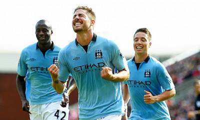 Javi Garcia of Manchester City