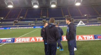 FOTO – Gli azzurri sono arrivati all’Olimpico
