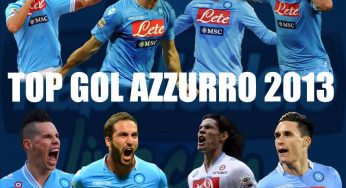 TOP GOL AZZURRO 2013 – Vota il gol più bello del Napoli 2013 sulla nostra pagina Facebook!