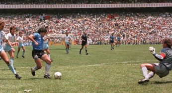 VIDEO – Il “gol del secolo” di Maradona come non lo avete mai visto: ecco la nuova prospettiva