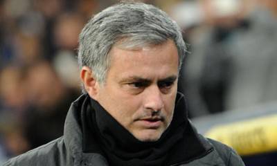 José Mourinho looking glum