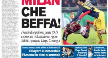 RASSEGNA STAMPA – Le prime pagine dei quotidiani sportivi