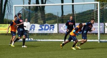 Ultime da Castel Volturno: gruppo diviso in due, domani riposo