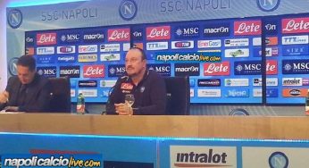 Benitez in conferenza: “Lavoriamo per migliorare. Dispiace quanto visto a Roma. Ecco la ricetta per un ciclo vincente”