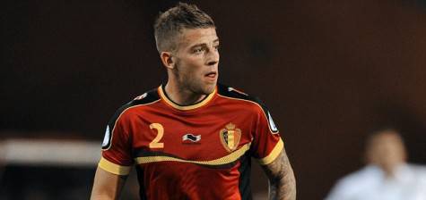 Belgium's defender  Toby Alderweireld co