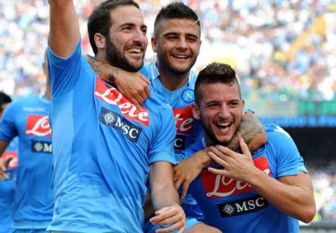 Higuain-Insigne-e-Mertens