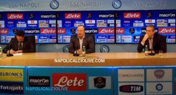 Alle 12:45 conferenza stampa di Benitez a Castel Volturno