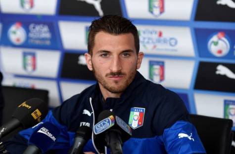 FLORENCE, ITALY - MARCH 24: Mirko Valdifiori of Italy during Press Conference at Coverciano on March 24, 2015 in Florence, Italy. (Photo by Claudio Villa/Getty Images) *** Local Caption *** Mirko Valdifiori