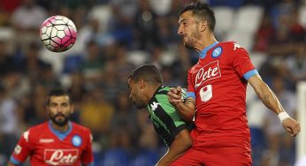 L’ULTIMA SFIDA – Il nuovo Napoli di Sarri perde male alla prima di campionato contro il Sassuolo