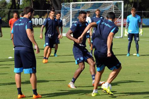 napoli allenamento 1