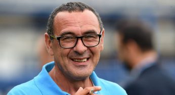 Sarri: “Pubblico straordinario. La Fiorentina ci ha messi in difficoltà, ma noi siamo stati sempre in partita”