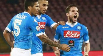 L’ULTIMA SFIDA – Higuain e Mertens abbattono il Palermo e il Napoli vince la quinta partita consecutiva