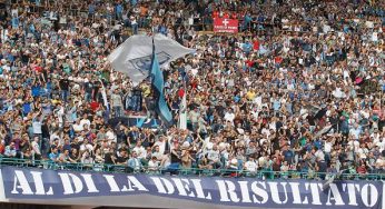 FOTO – Curva A contro gli occasionali: “Il vostro posto è a casa”
