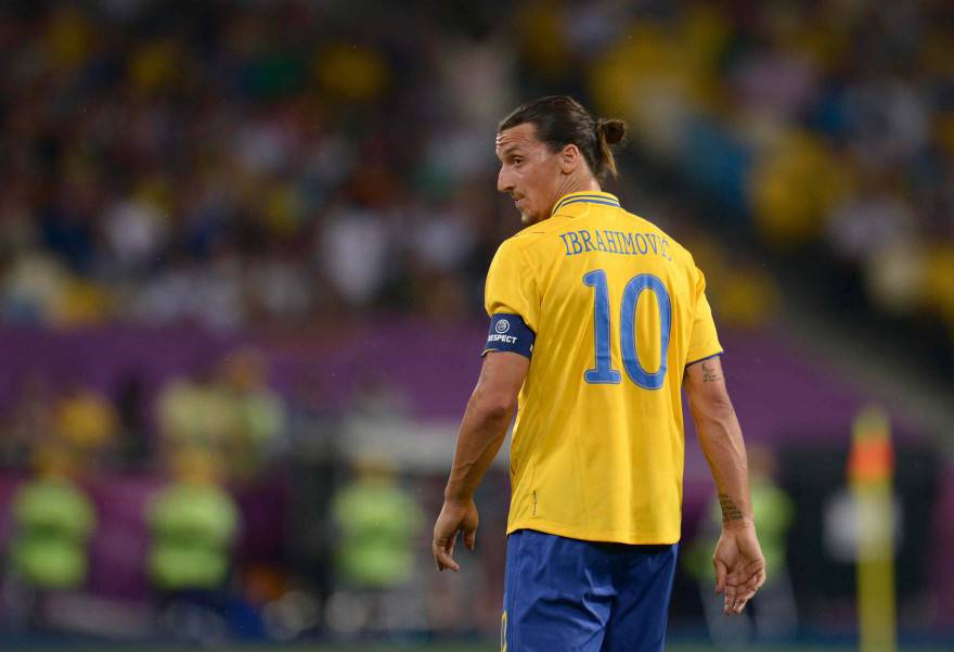 Zlatan IBRAHIMOVIC (SWE). First Round / Group Stage: Group D: Sweden - France, KYIV, Ukraine,  June 19, 2012. UEFA European Football Championship 2012 in Poland and Ukraine-  JAPAN OUT!  -ALLIANCE-INFOPHOTO