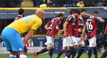 L’ULTIMA SFIDA – Il Napoli si sveglia troppo tardi dall’incubo rossoblu, vince il Bologna 3 a 2