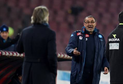 Maurizio Sarri Roberto Mancini