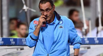 Sarri in conferenza: “Dimostriamo di essere migliorati. Sassuolo squadra difficile; spero Diego venga a Napoli”