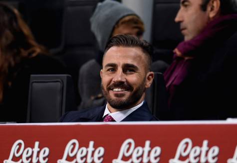 MILAN, ITALY - OCTOBER 18:  Fabio Cannavaro attends prior to the Serie A match between FC Internazionale Milano and Juventus at Stadio Giuseppe Meazza on October 18, 2015 in Milan, Italy.  (Photo by Claudio Villa - Inter/Inter via Getty Images)