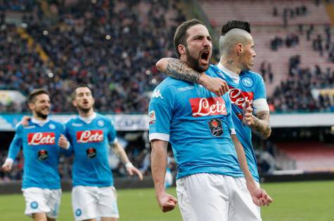 Higuain Hamsik ©Getty Images