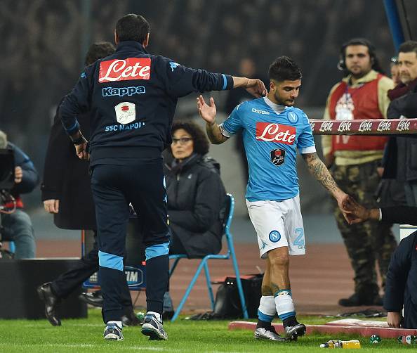 Sarri e Insigne ©Getty Images