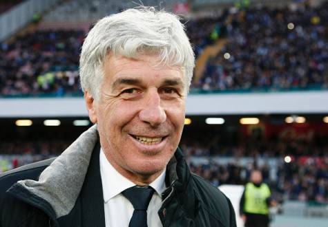 Gasperini durante Napoli-Genoa