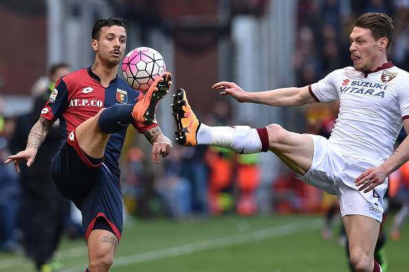 Contrasto Izzo, Belotti Genoa-Torino