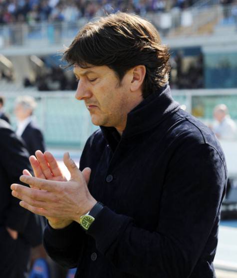 PESCARA, ITALY - MARCH 31:  Daniele Sebastiani, President of Pescara before the Serie B match between Pescara Calcio and AS Bari at Adriatico Stadium on March 31, 2012 in Pescara, Italy.  (Photo by Giuseppe Bellini/Getty Images)