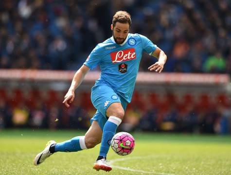 Higuain in Roma-Napoli